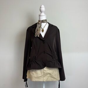 Elegant Brown Women's Jacket